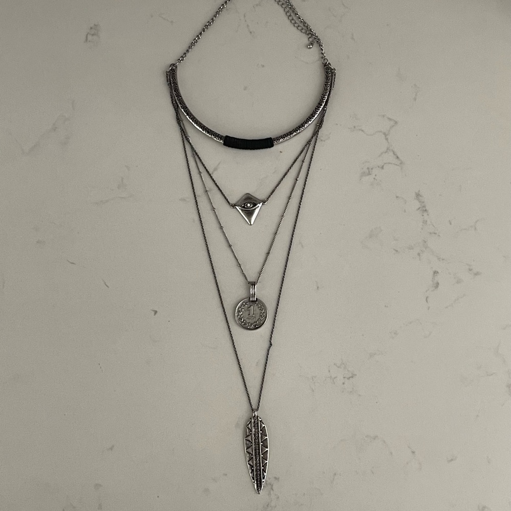 Free People layered necklace